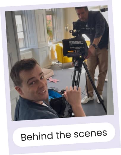Behind the scenes