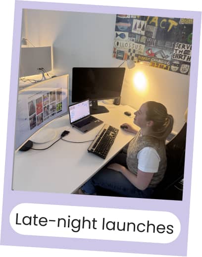 Late-night launches